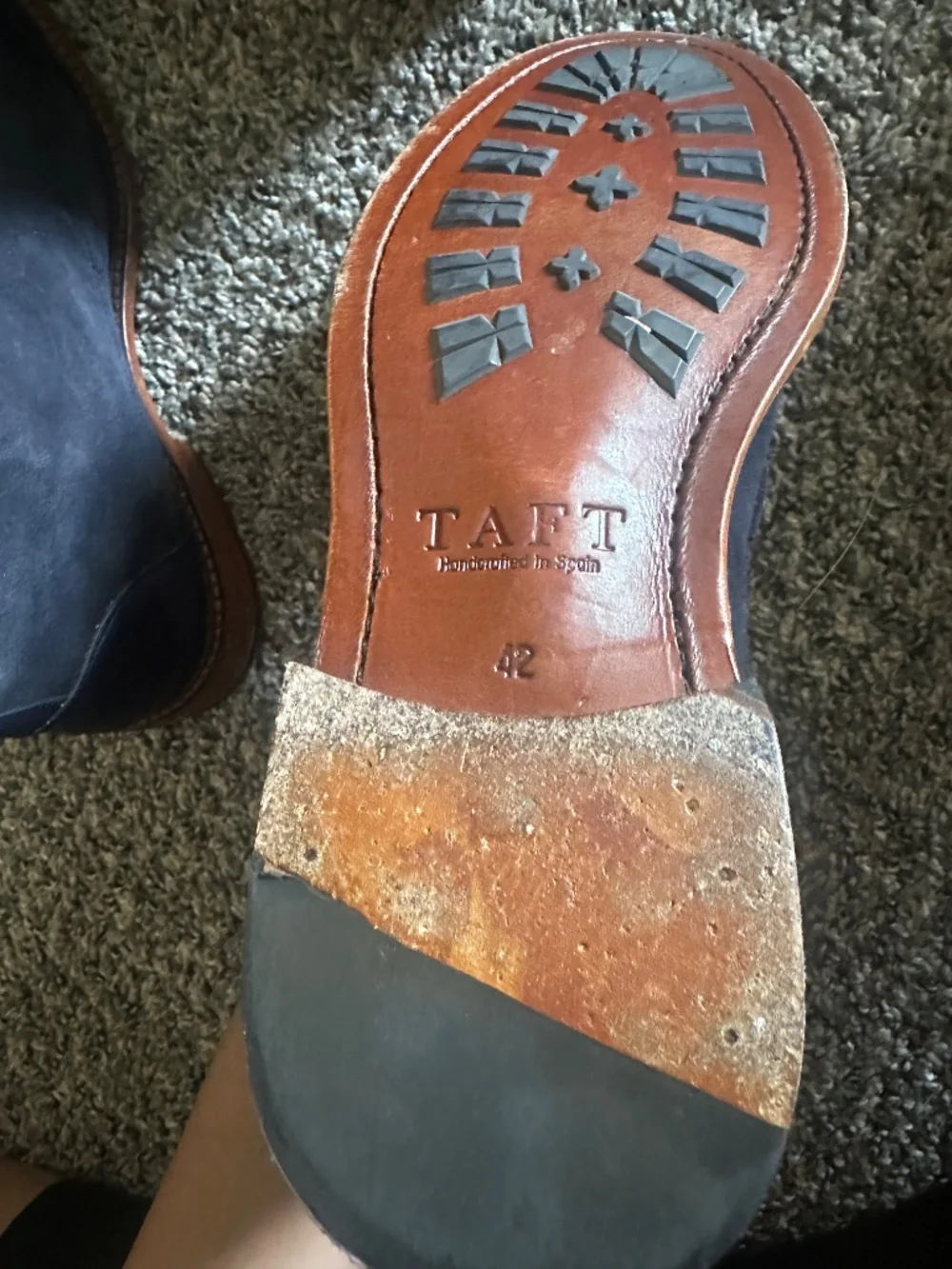 Taft Boot - Troy in Navy